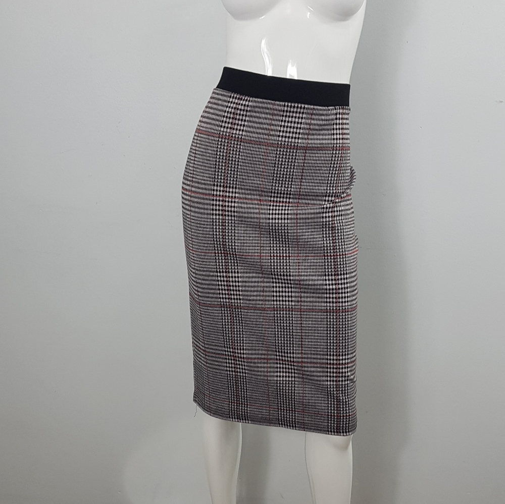Stunning High & Elasticated Waist Stretchy Skirt M   (K)